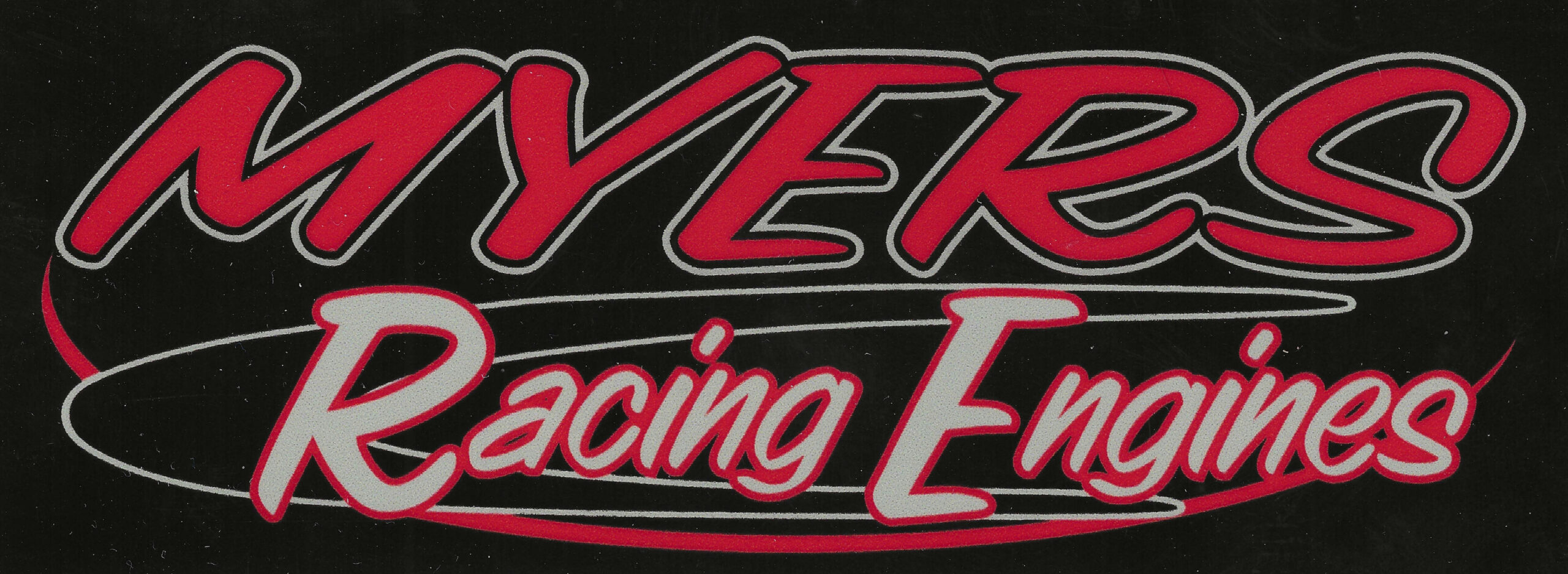 Myers-Engine-Red-White-On-Black-Logo