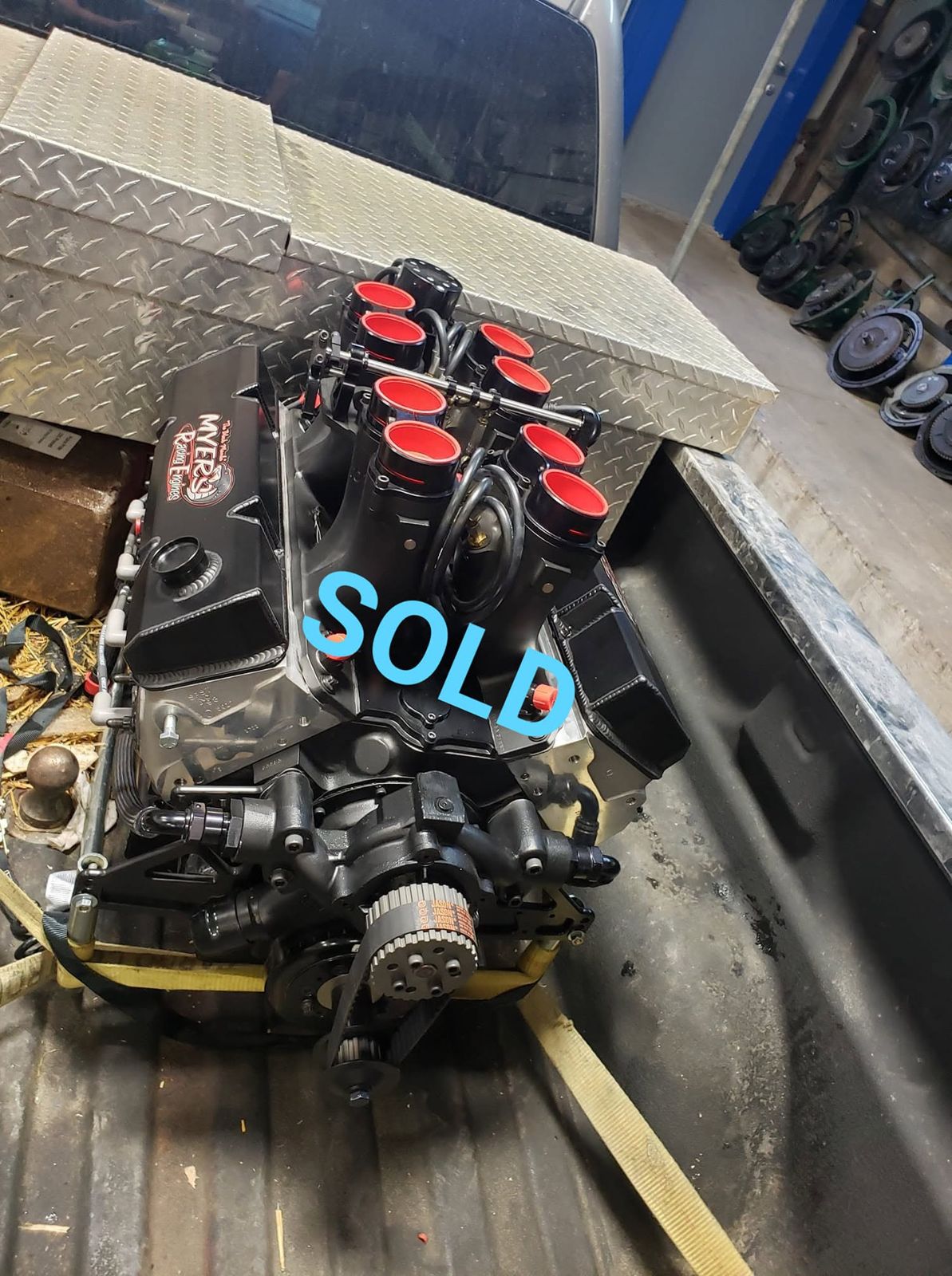 The Black Mamba custom engine