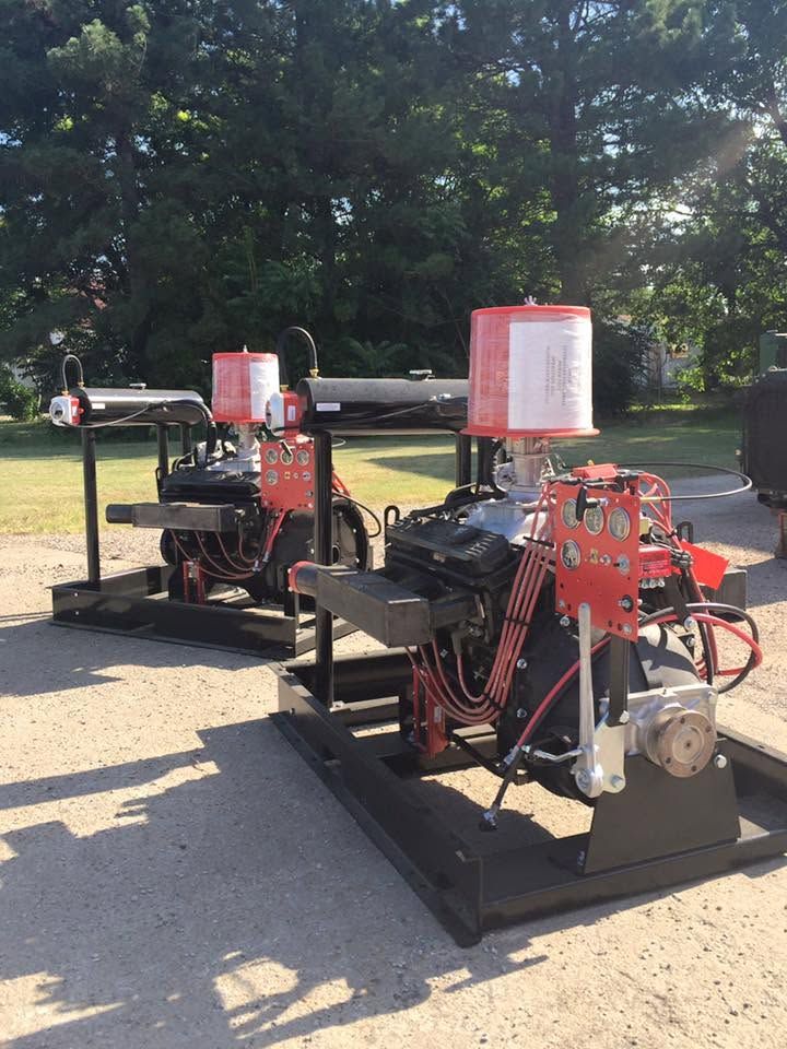 High-output irrigation engines